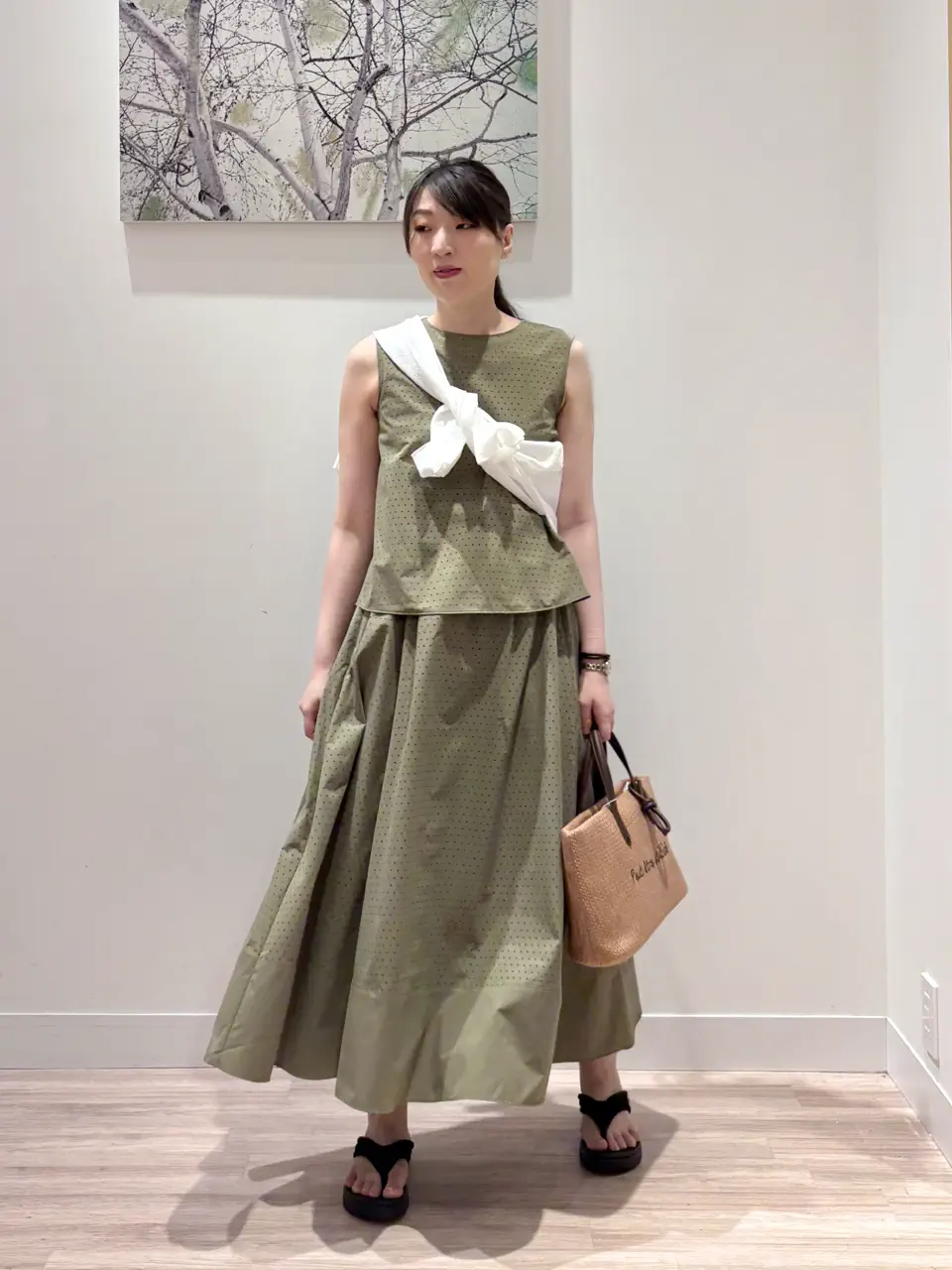 ONWARD CROSSET SELECT 岡 コーディネート画像