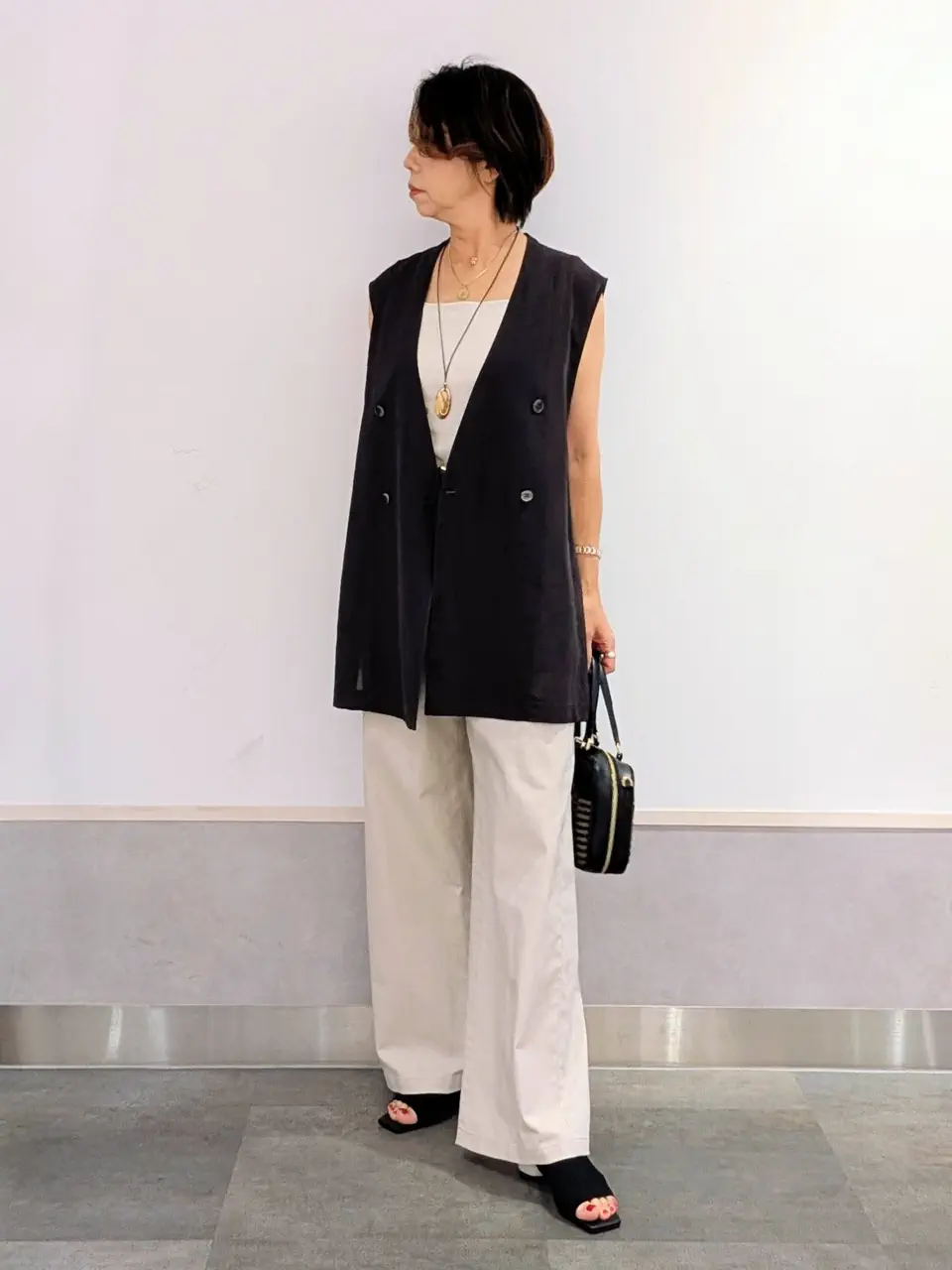 ONWARD CROSSET SELECT niwa コーディネート画像