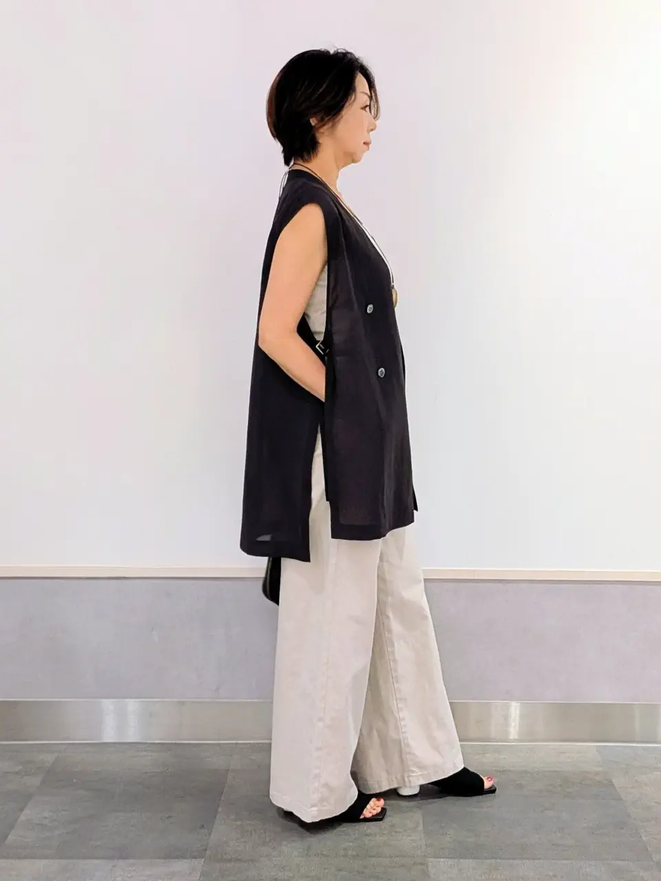 ONWARD CROSSET SELECT niwa コーディネート画像