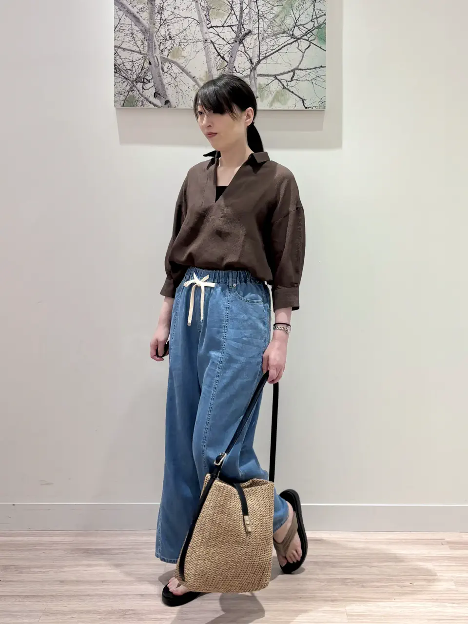 ONWARD CROSSET SELECT 岡 コーディネート画像