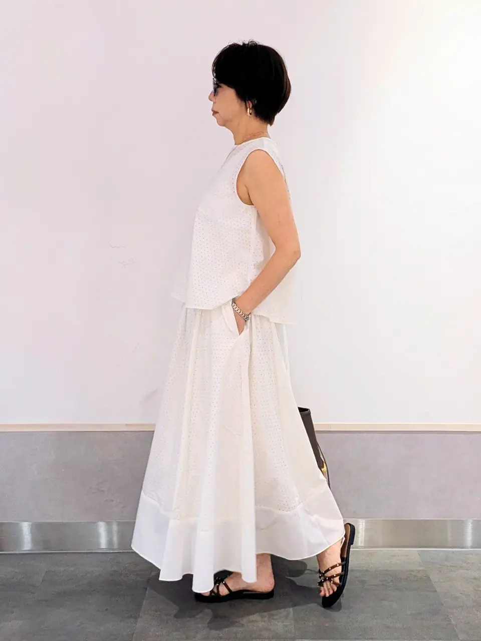 ONWARD CROSSET SELECT niwa コーディネート画像