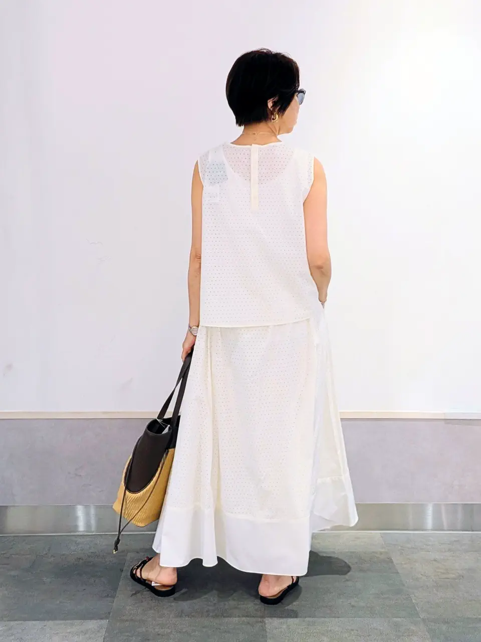ONWARD CROSSET SELECT niwa コーディネート画像