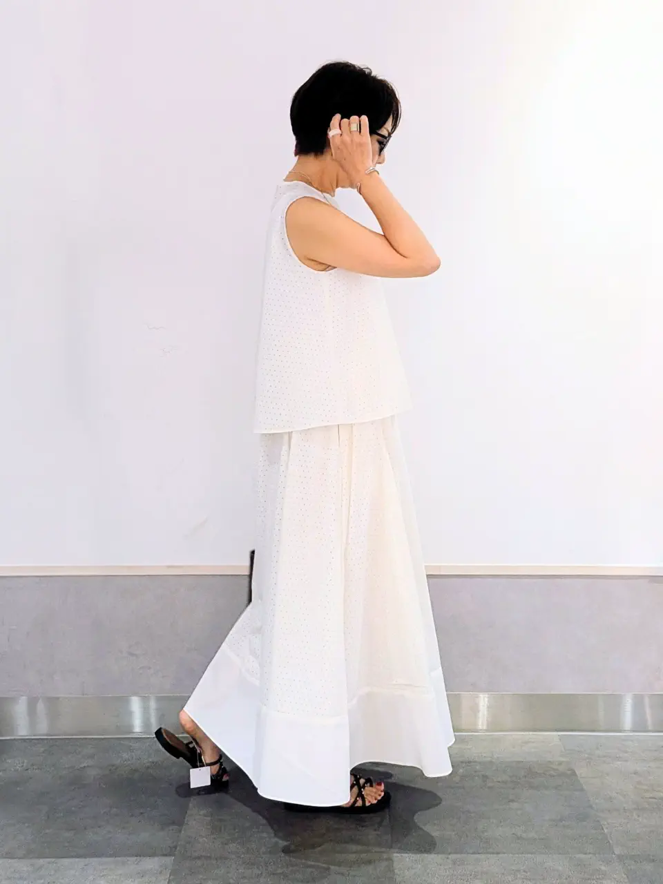ONWARD CROSSET SELECT niwa コーディネート画像