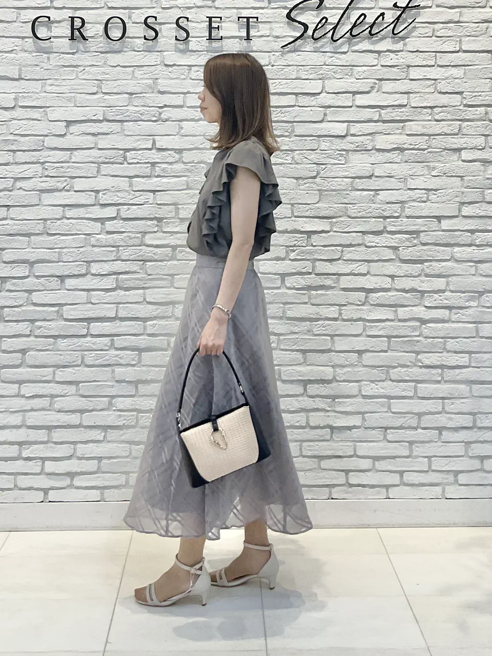 ONWARD CROSSET SELECT IZUMI コーディネート画像