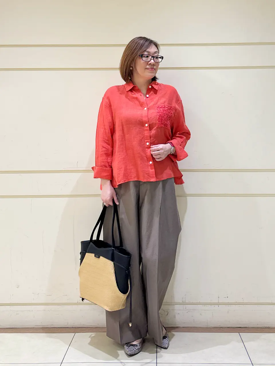 ONWARD CROSSET SELECT 山崎 コーディネート画像