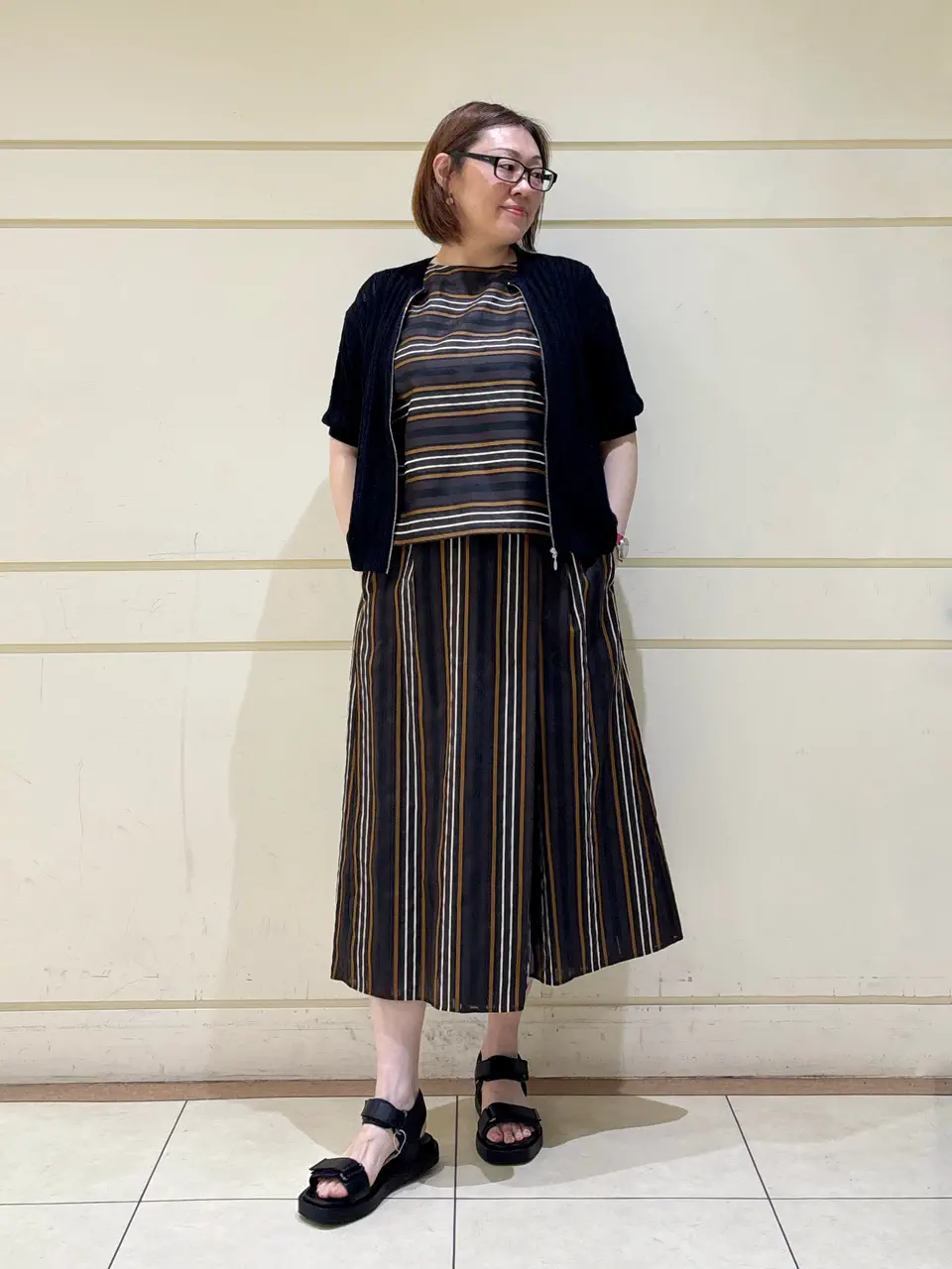 ONWARD CROSSET SELECT 山崎 コーディネート画像
