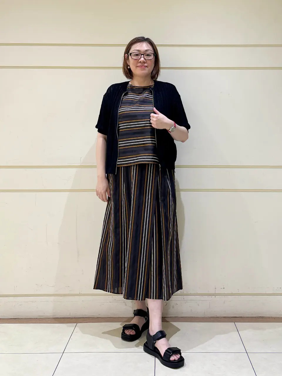 ONWARD CROSSET SELECT 山崎 コーディネート画像