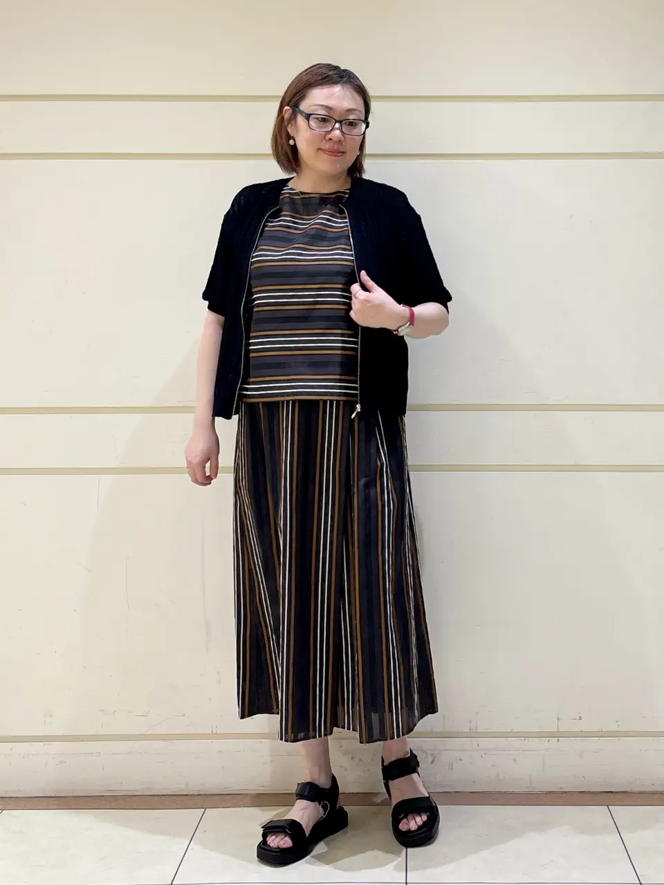 ONWARD CROSSET SELECT 山崎 コーディネート画像
