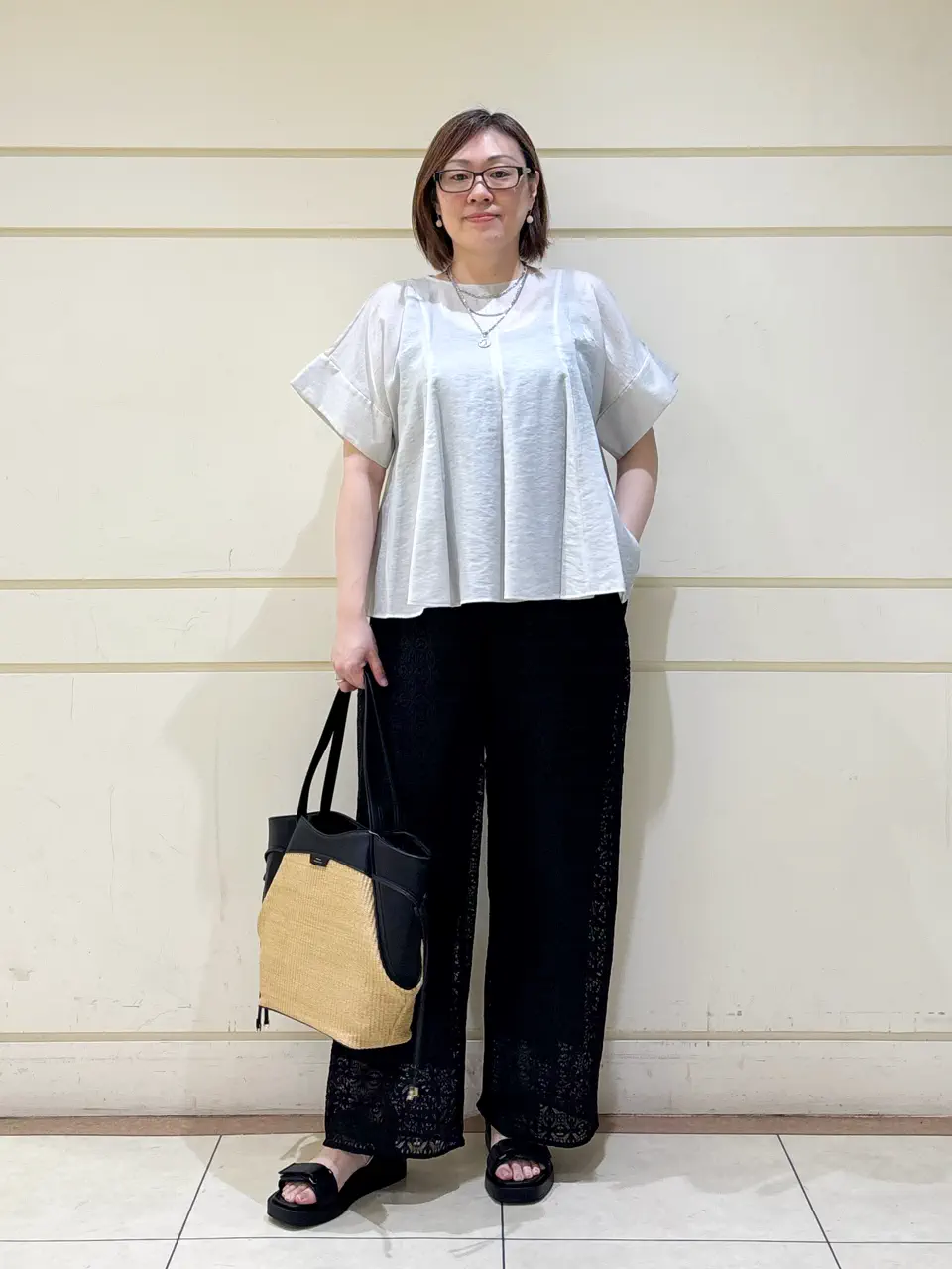 ONWARD CROSSET SELECT 山崎 コーディネート画像