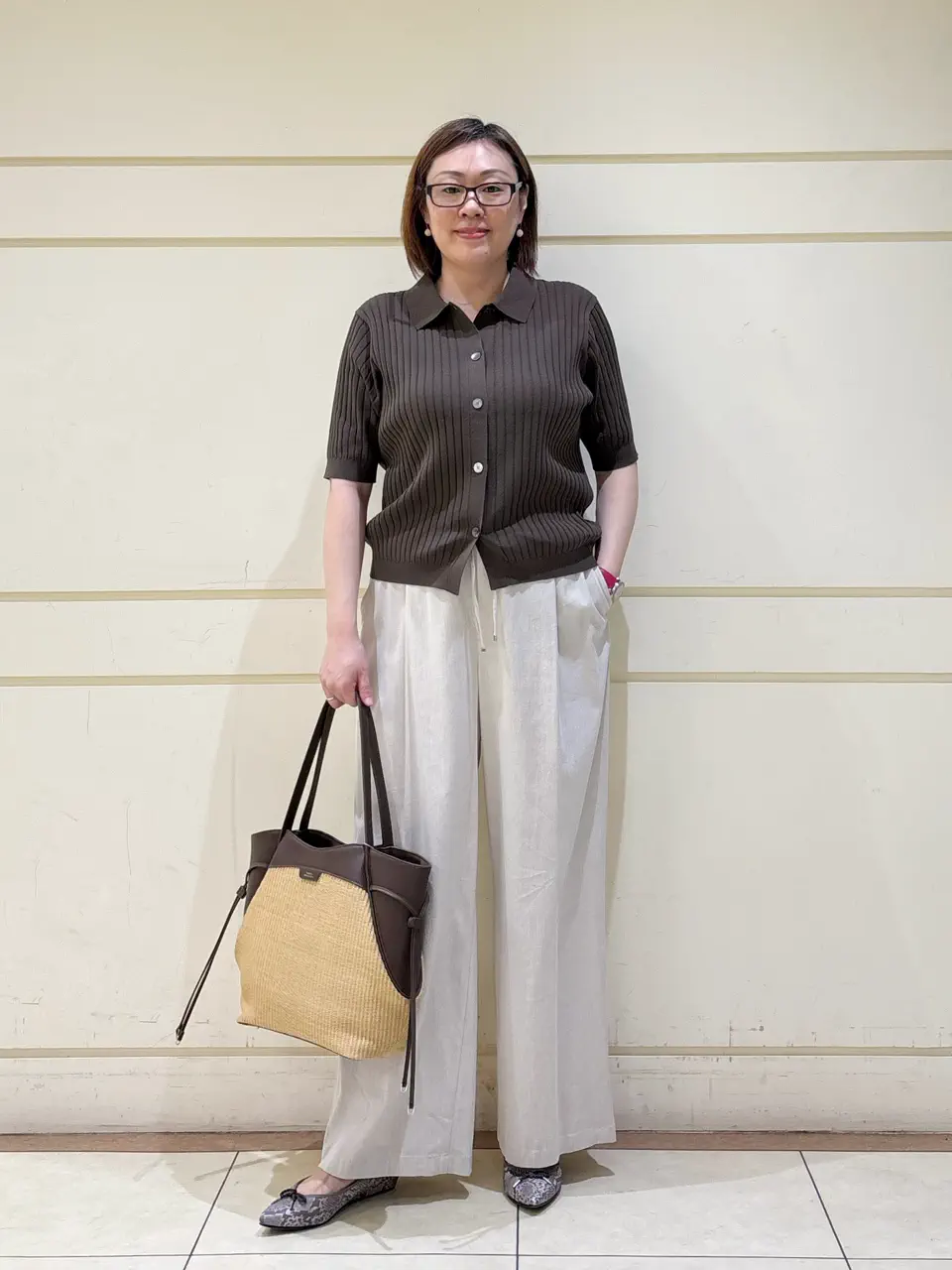 ONWARD CROSSET SELECT 山崎 コーディネート画像