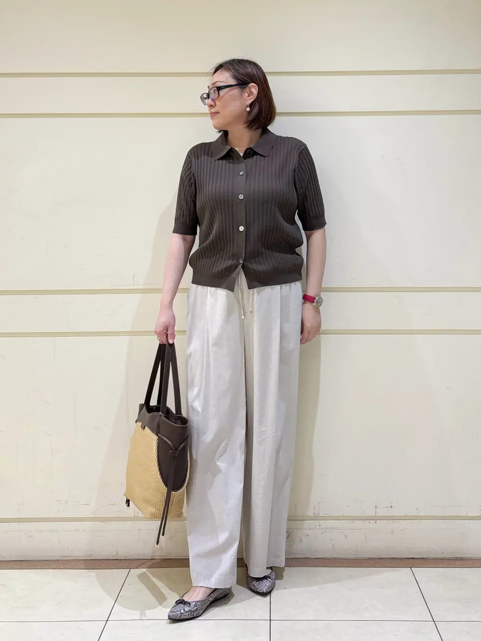 ONWARD CROSSET SELECT 山崎 コーディネート画像