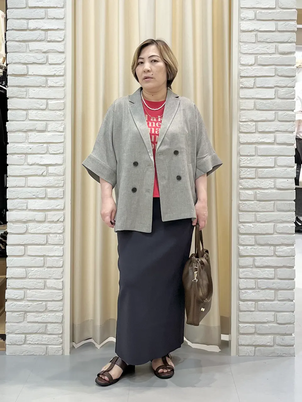 ONWARD CROSSET SELECT 吉田 コーディネート画像