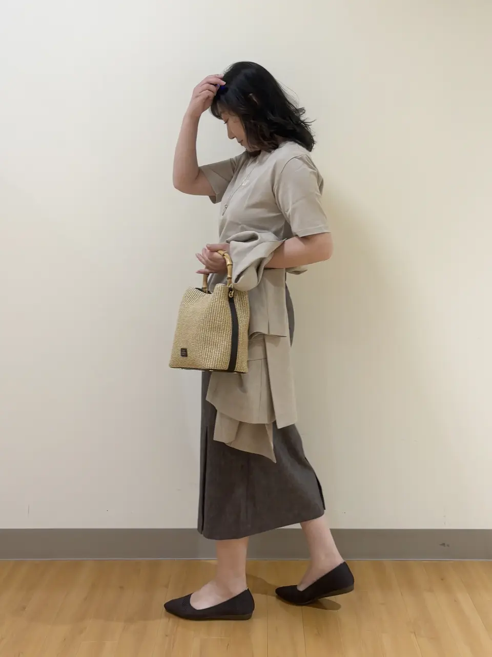 ONWARD CROSSET SELECT TAKI コーディネート画像