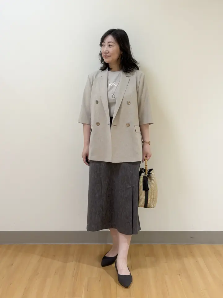ONWARD CROSSET SELECT TAKI コーディネート画像