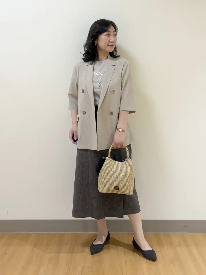 ONWARD CROSSET SELECT TAKI コーディネート画像