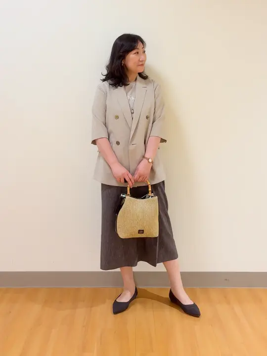 ONWARD CROSSET SELECT TAKI コーディネート画像