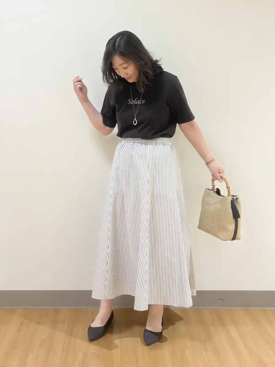 ONWARD CROSSET SELECT TAKI コーディネート画像
