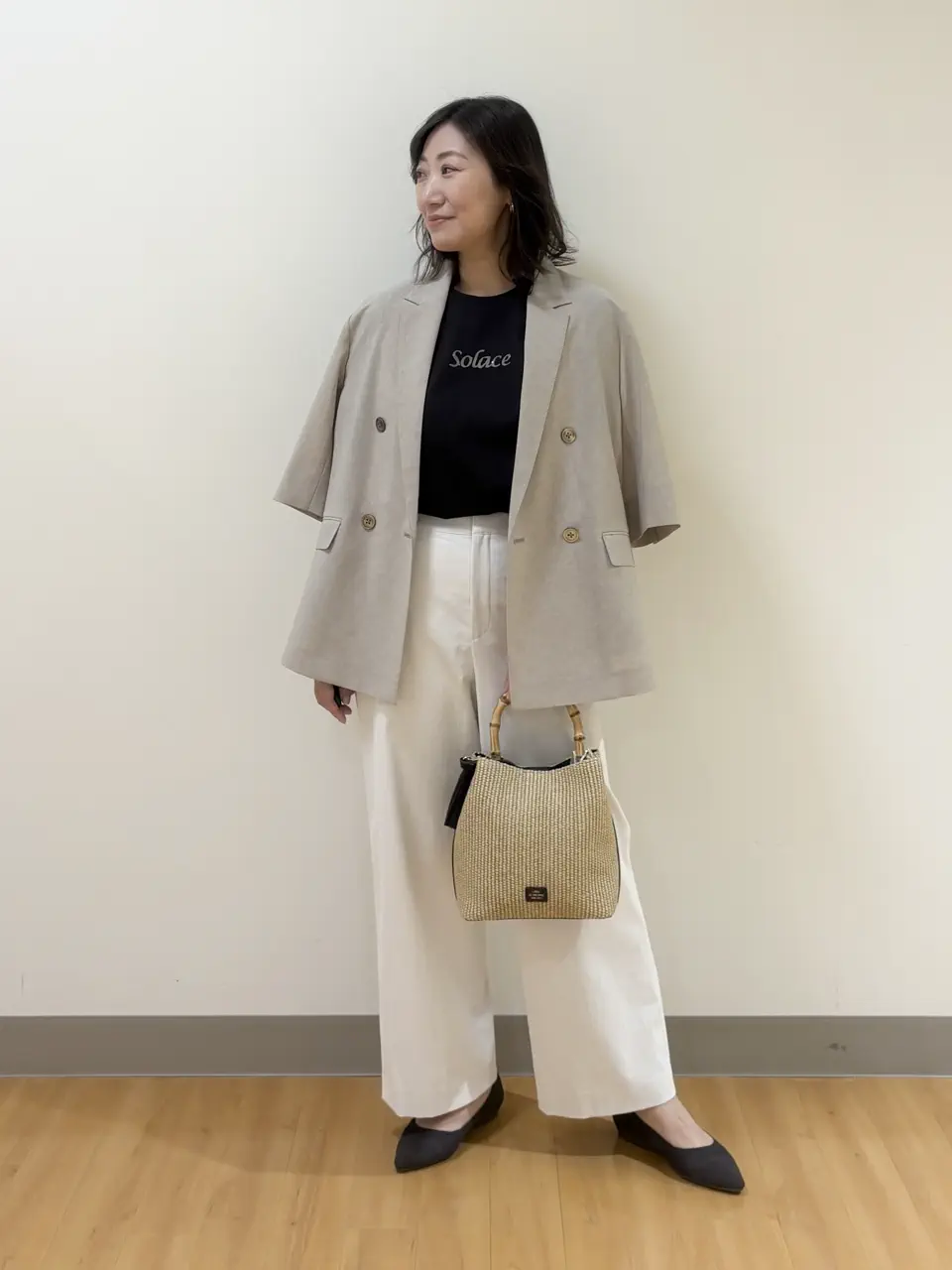 ONWARD CROSSET SELECT TAKI コーディネート画像