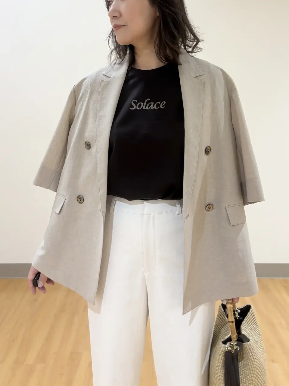 ONWARD CROSSET SELECT TAKI コーディネート画像