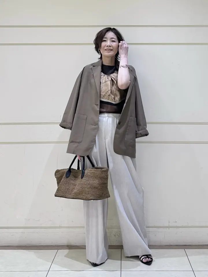 ONWARD CROSSET SELECT maruri コーディネート画像