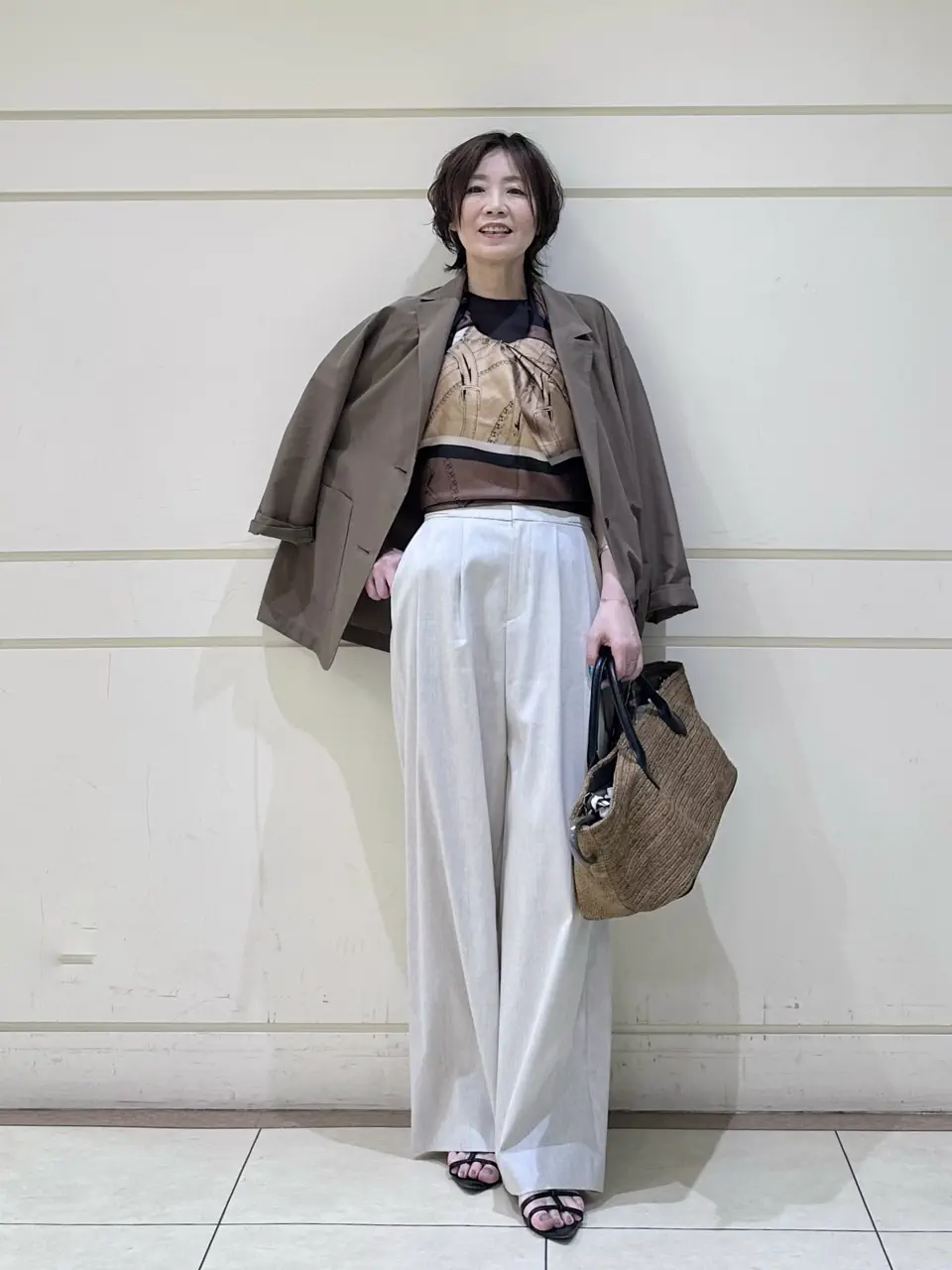 ONWARD CROSSET SELECT maruri コーディネート画像
