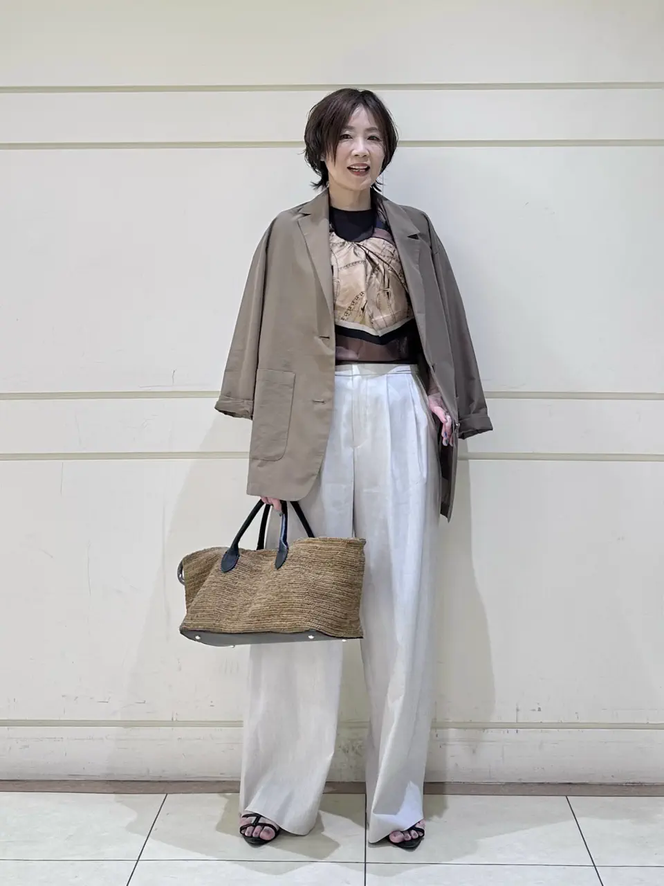 ONWARD CROSSET SELECT maruri コーディネート画像