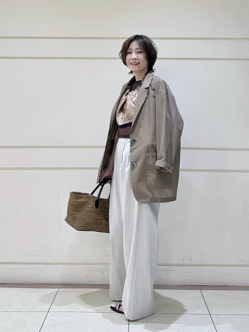 ONWARD CROSSET SELECT maruri コーディネート画像