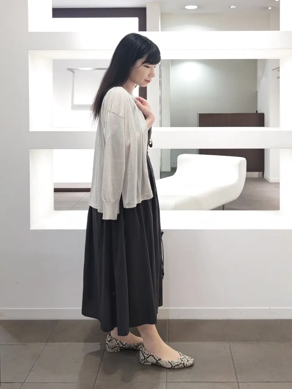 ONWARD CROSSET SELECT 福田 コーディネート画像