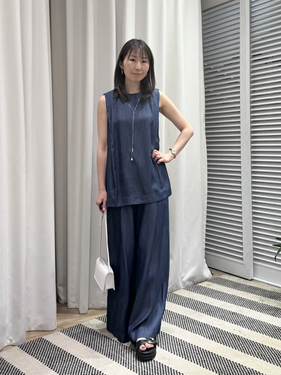 ONWARD CROSSET SELECT KURIYAMA コーディネート画像