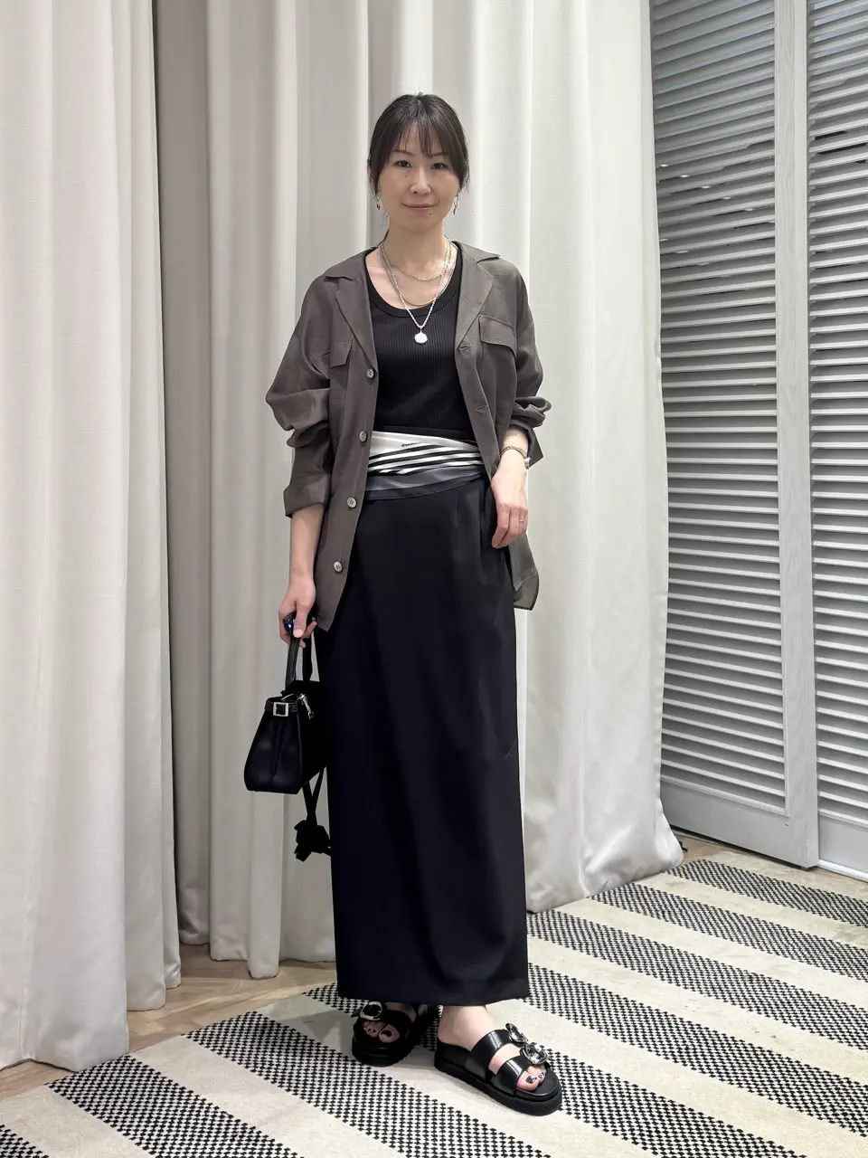 ONWARD CROSSET SELECT KURIYAMA コーディネート画像