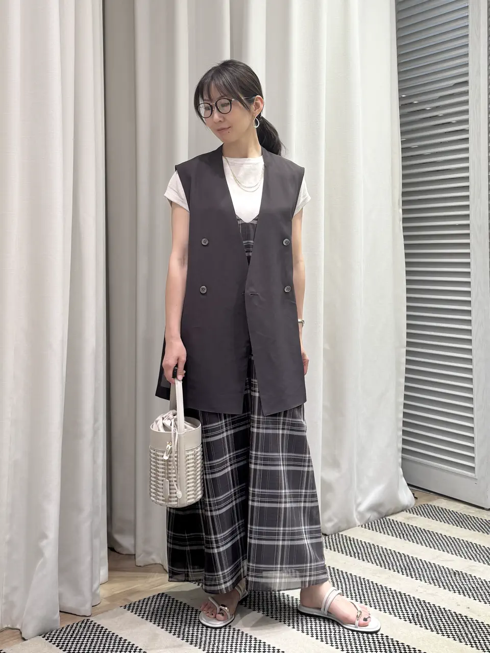 ONWARD CROSSET SELECT KURIYAMA コーディネート画像