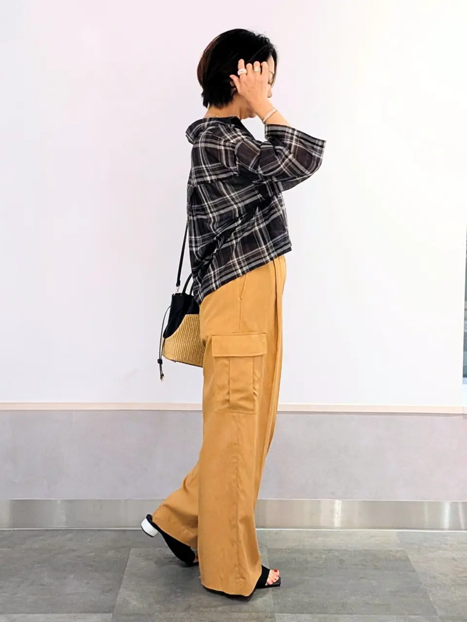 ONWARD CROSSET SELECT niwa コーディネート画像