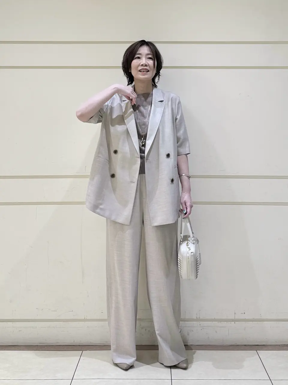 ONWARD CROSSET SELECT maruri コーディネート画像
