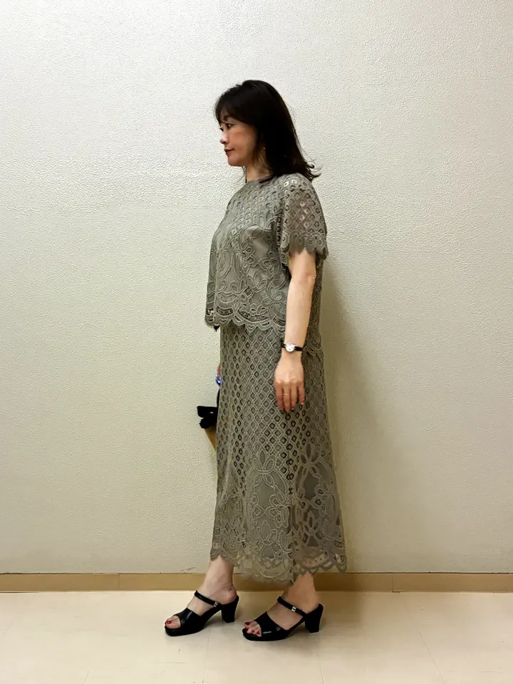 ONWARD CROSSET SELECT ハナ コーディネート画像