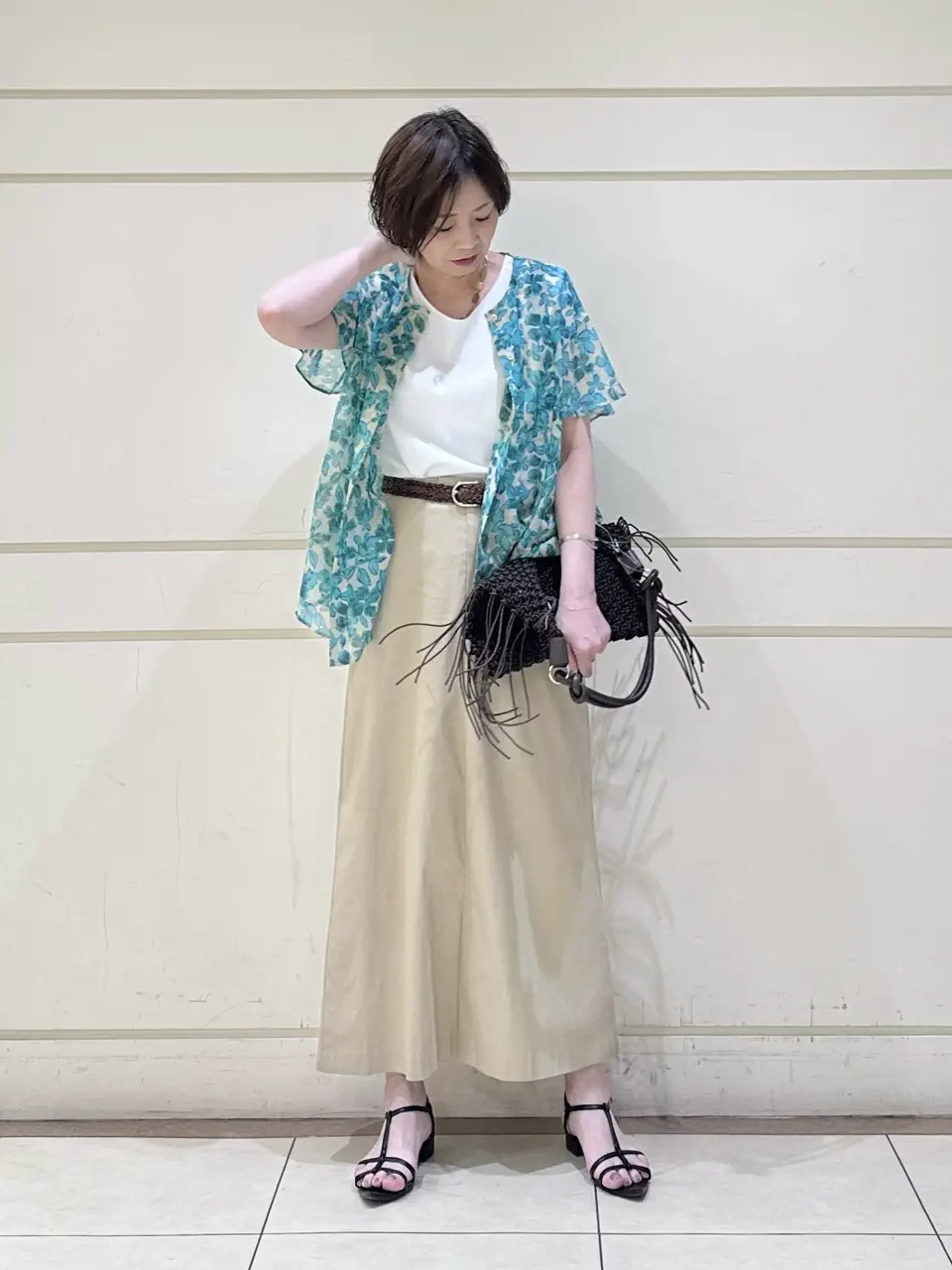 ONWARD CROSSET SELECT maruri コーディネート画像