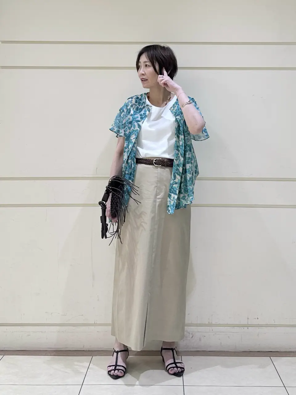 ONWARD CROSSET SELECT maruri コーディネート画像