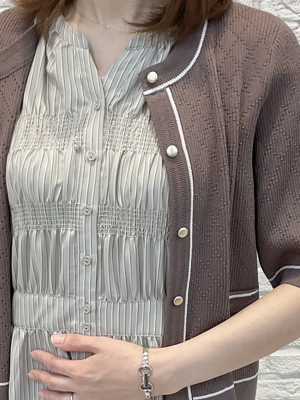 ONWARD CROSSET SELECT IZUMI コーディネート画像