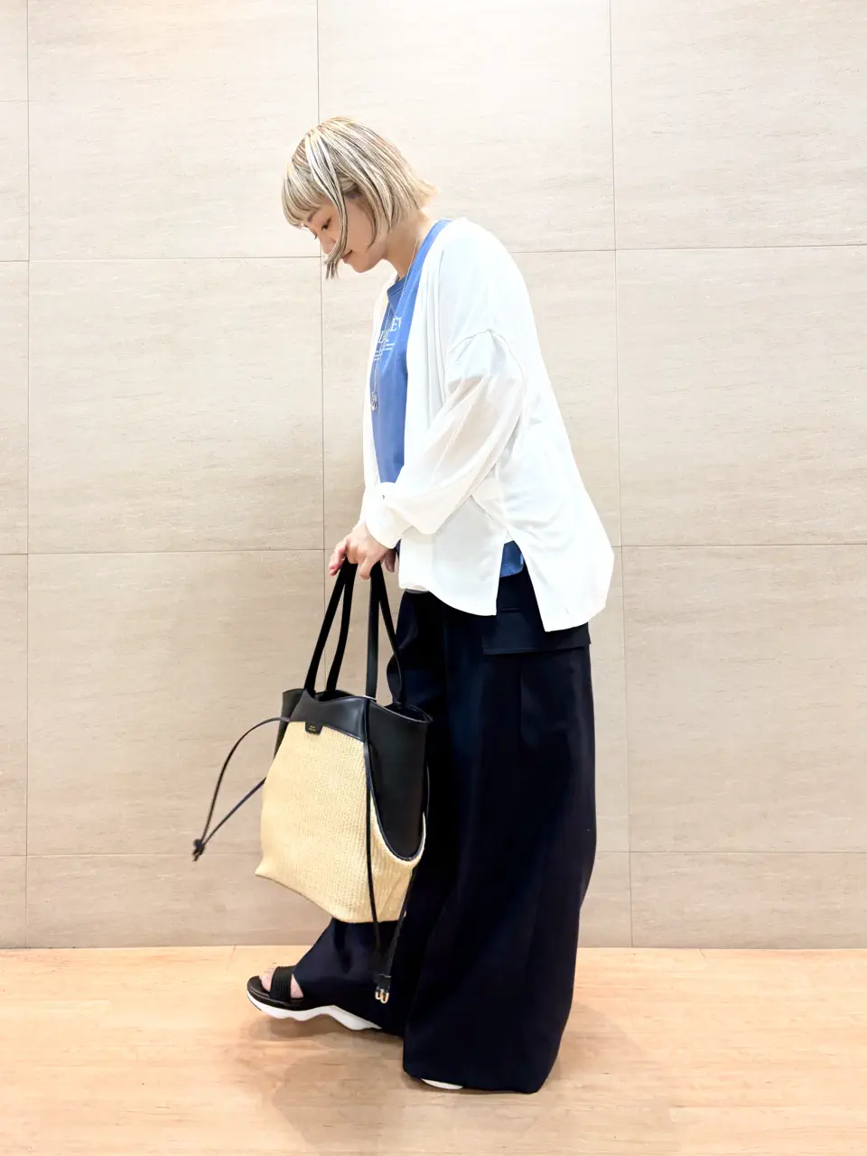 ONWARD CROSSET SELECT 佐藤 コーディネート画像