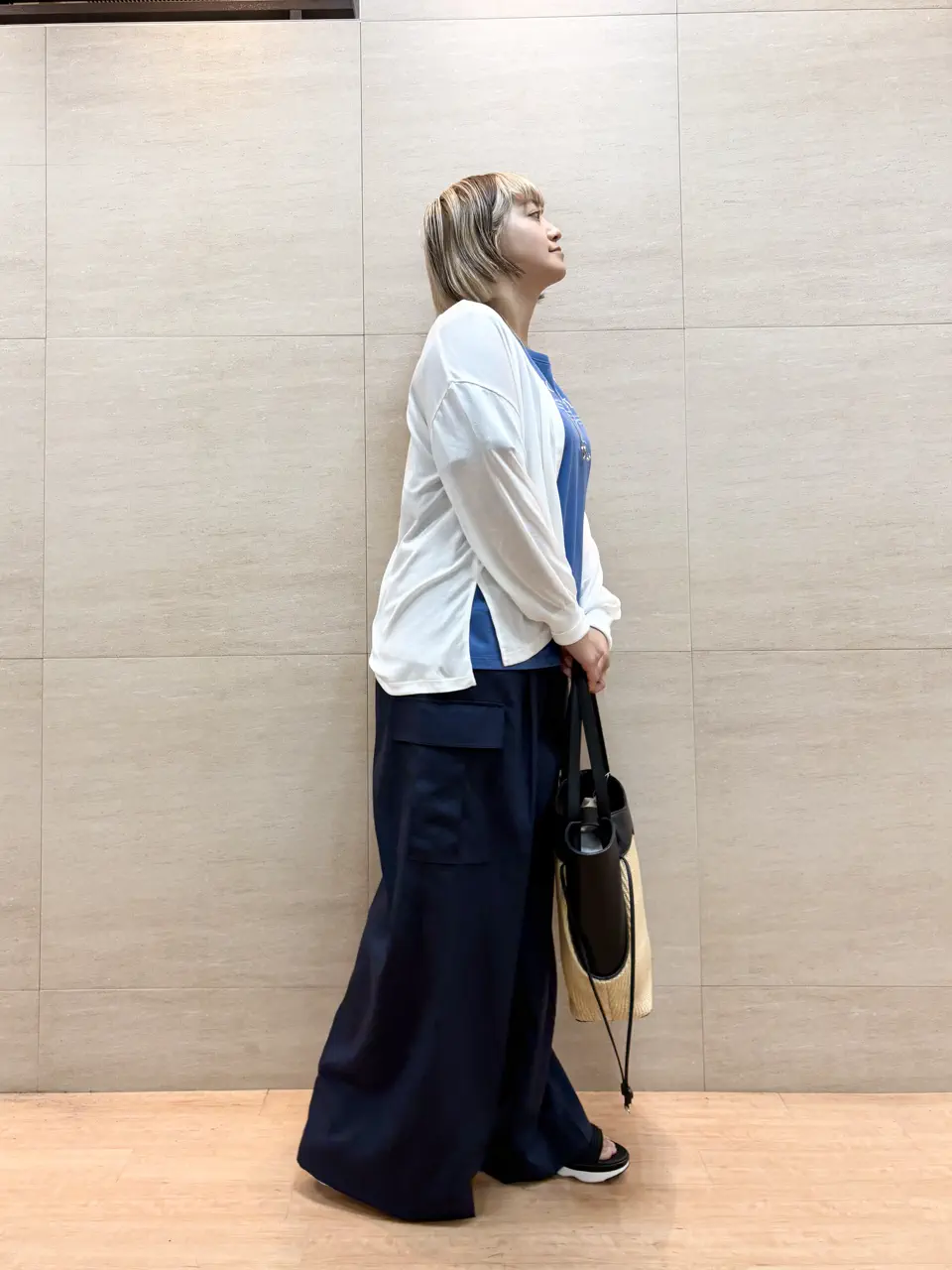 ONWARD CROSSET SELECT 佐藤 コーディネート画像