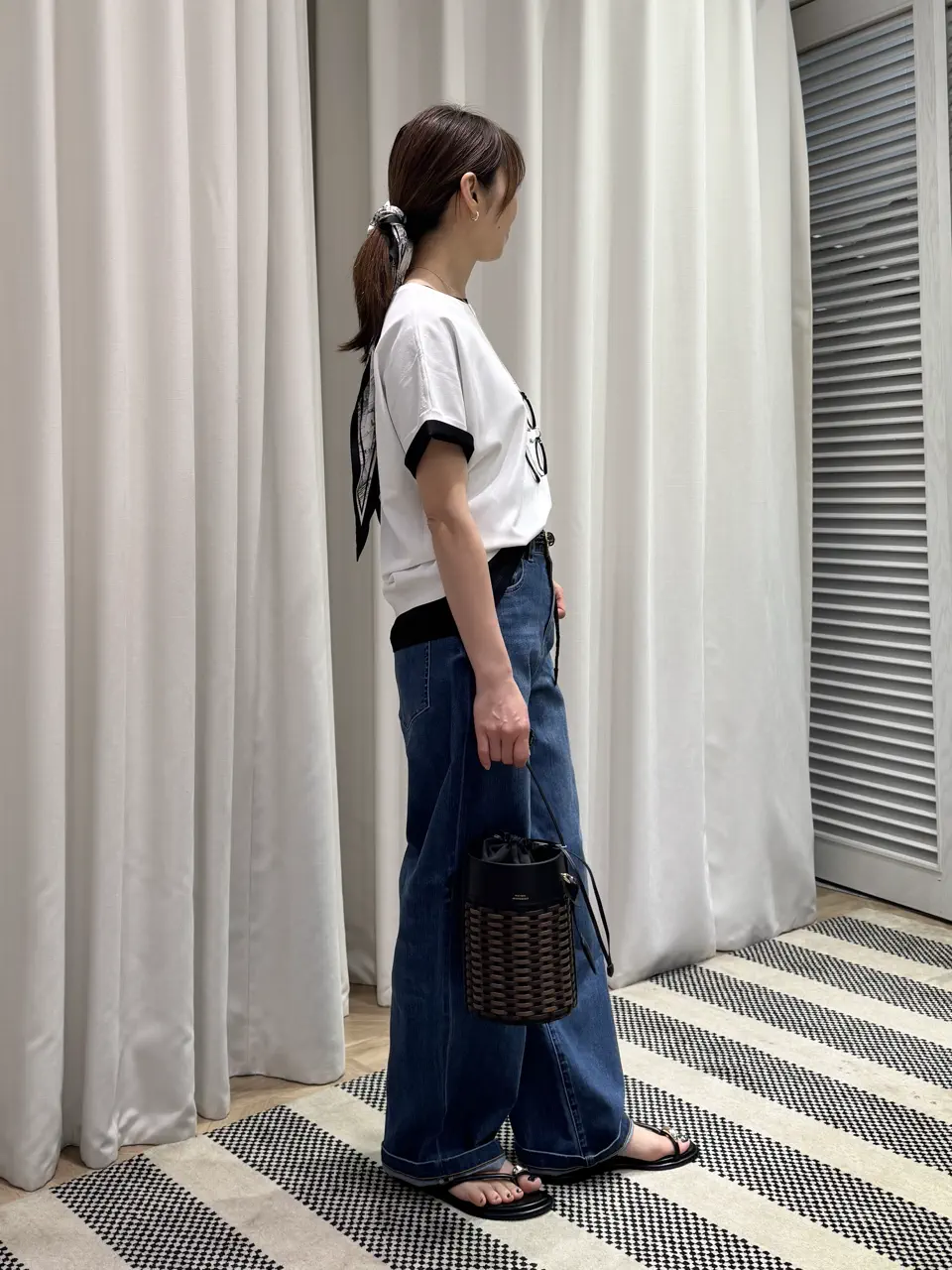 ONWARD CROSSET SELECT KURIYAMA コーディネート画像