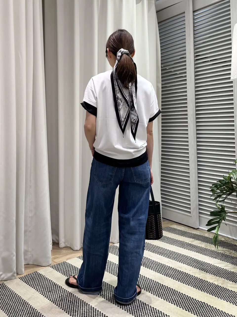 ONWARD CROSSET SELECT KURIYAMA コーディネート画像