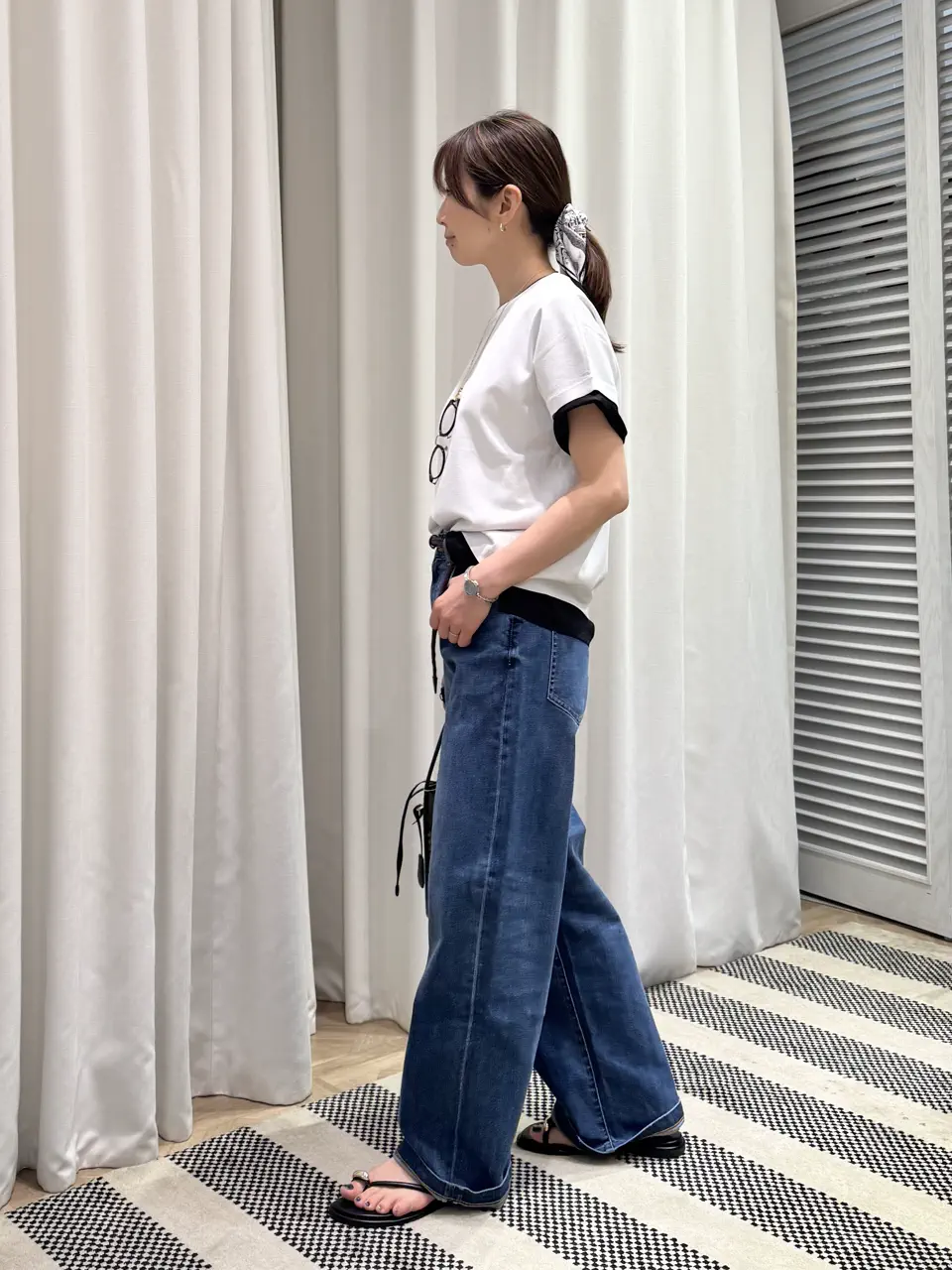 ONWARD CROSSET SELECT KURIYAMA コーディネート画像