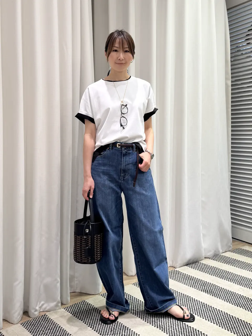 ONWARD CROSSET SELECT KURIYAMA コーディネート画像