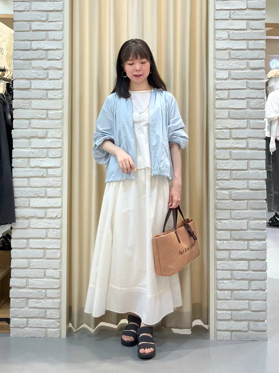 ONWARD CROSSET SELECT 檀 コーディネート画像