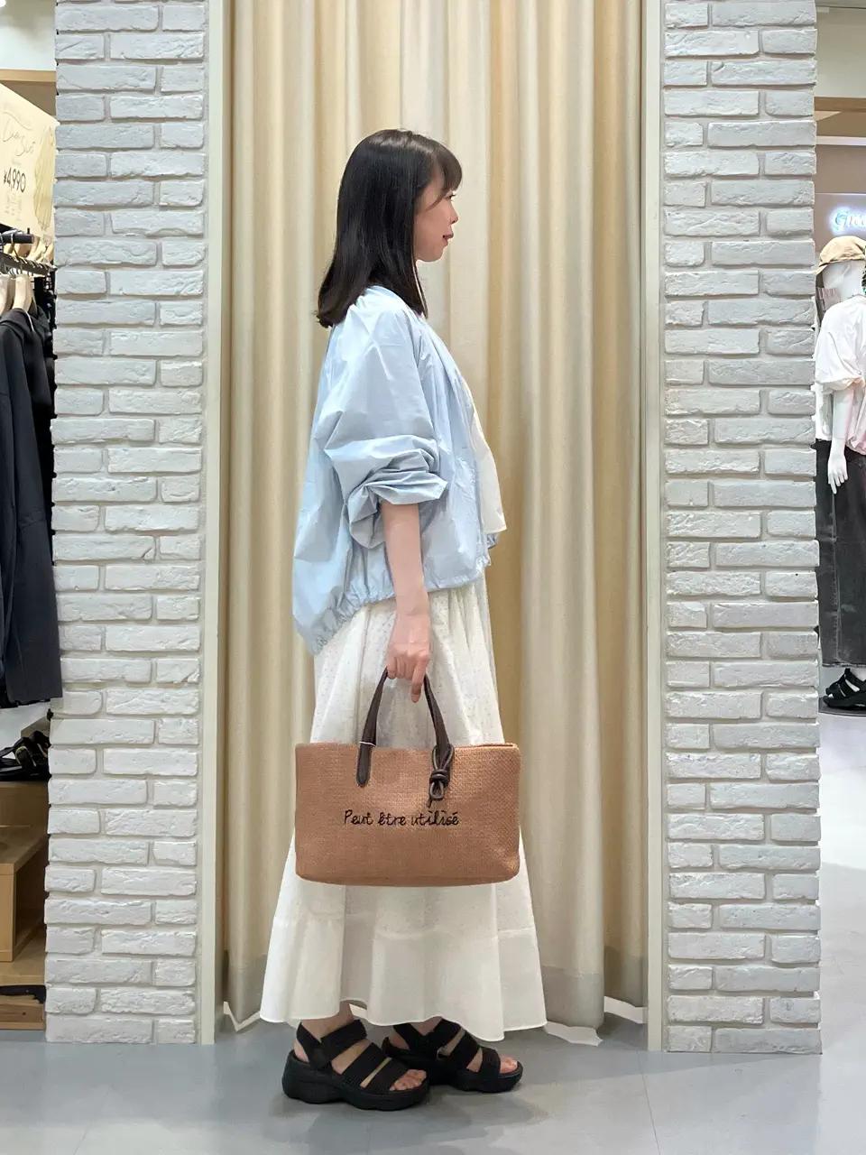 ONWARD CROSSET SELECT 檀 コーディネート画像
