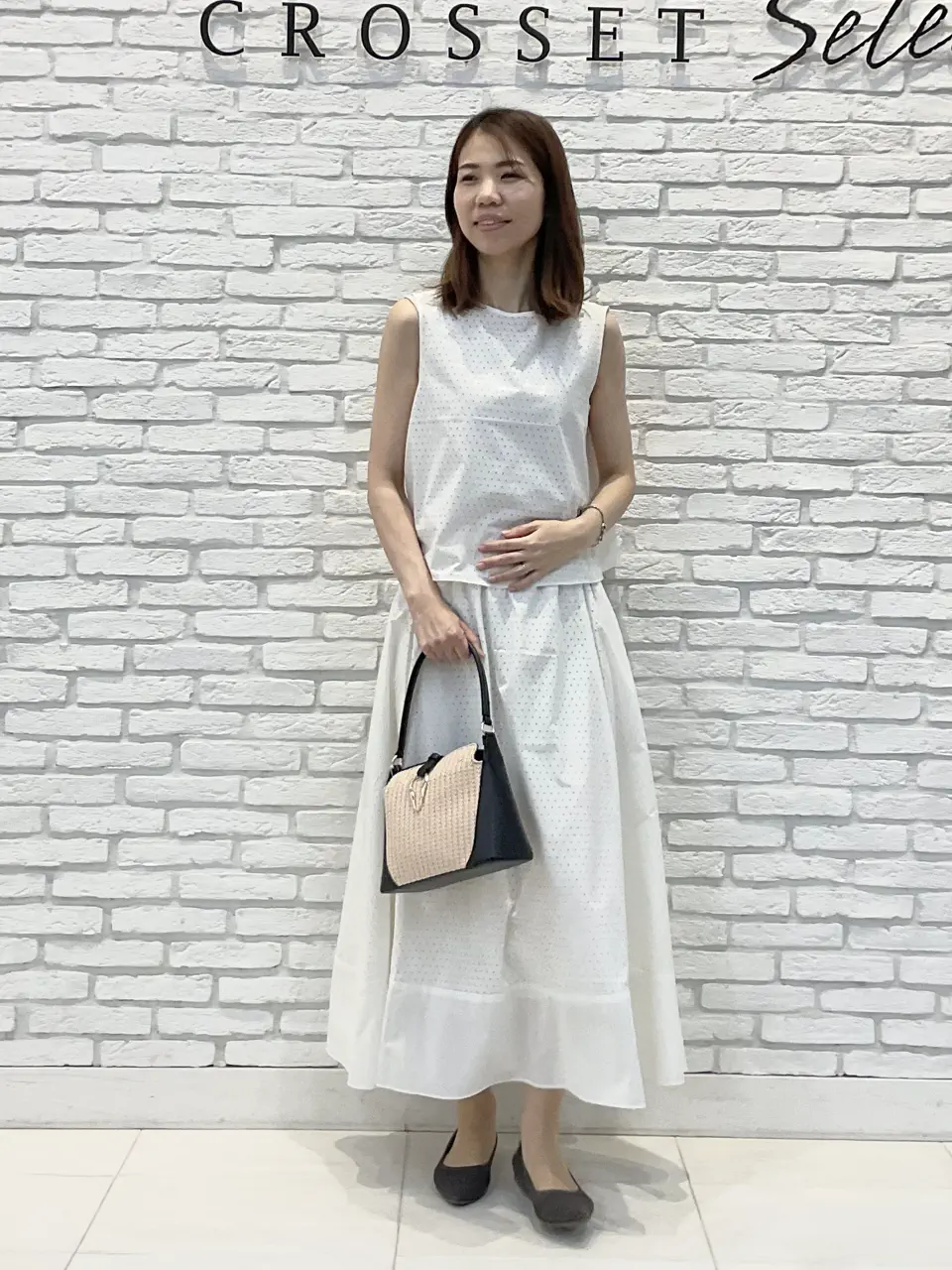 ONWARD CROSSET SELECT IZUMI コーディネート画像