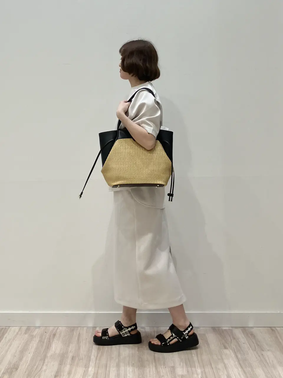 ONWARD CROSSET SELECT 林 コーディネート画像