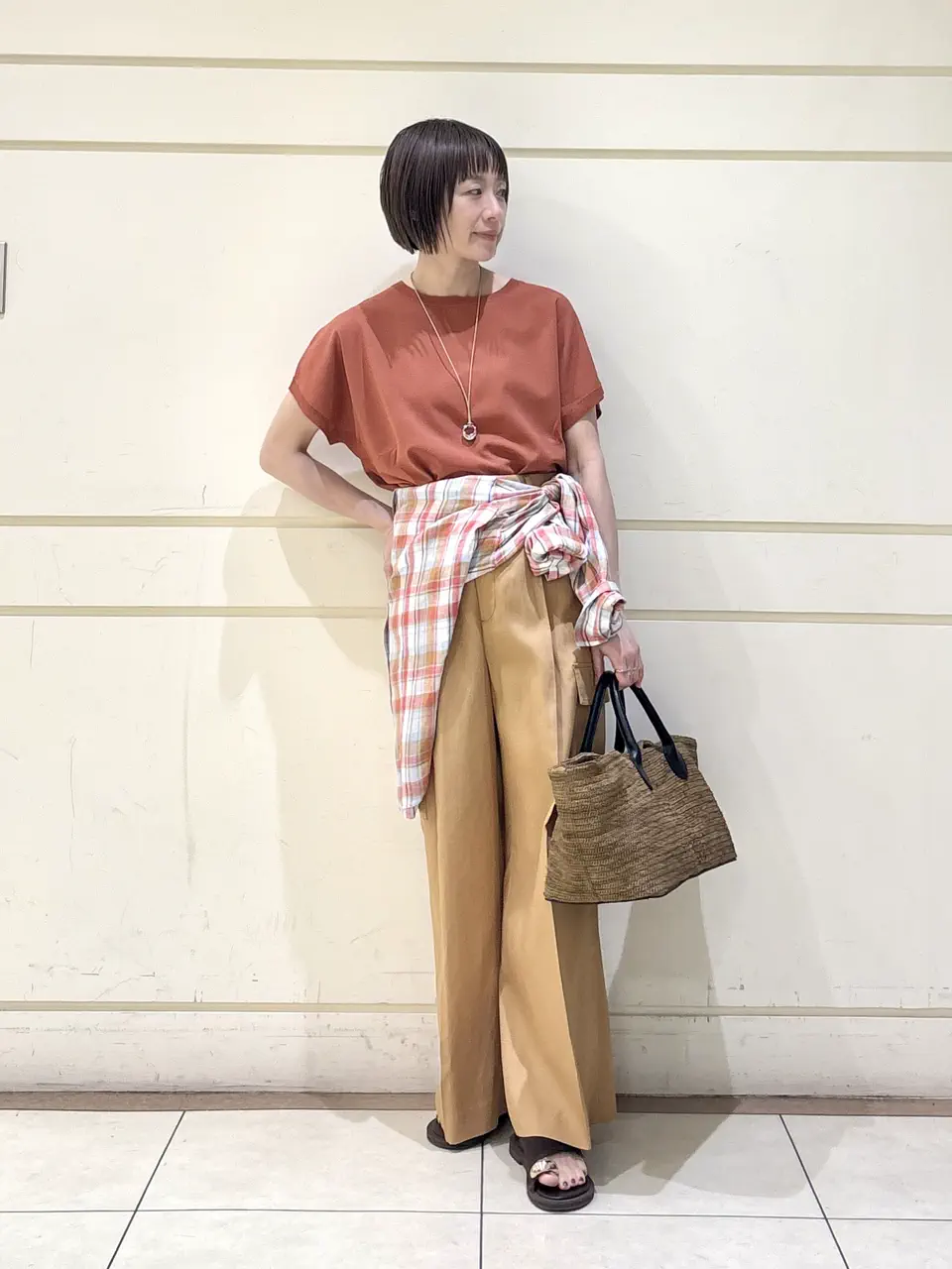  スタッフ コーディネート画像