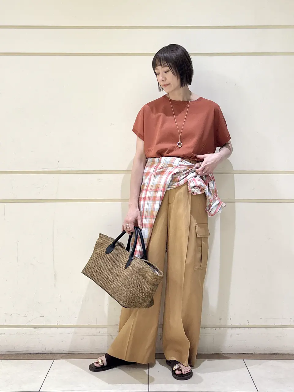 ONWARD CROSSET SELECT スタッフ コーディネート画像