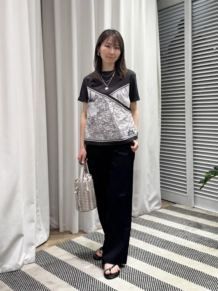 ONWARD CROSSET SELECT KURIYAMA コーディネート画像